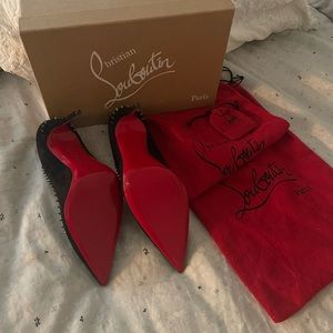 Black/Black gun Christian Louboutin